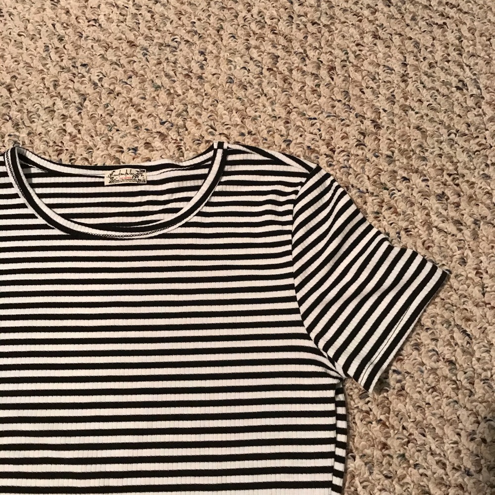 Free People cropped shirt